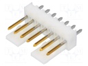 Socket; wire-board; male; KK 254; 2.54mm; PIN: 7; THT; gold-plated