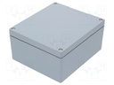 Enclosure: multipurpose; X: 202mm; Y: 232mm; Z: 111mm; GA; aluminium