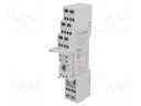 Socket; PIN: 8; 10A; 250VAC; Mounting: DIN; Series: HR30,HR50