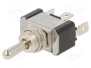 Switch: toggle; Pos: 3; SPDT; ON-OFF-ON; 20A/12VDC; 0÷65°C; 50mΩ