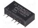 Converter: DC/DC; 1W; Uin: 10.8÷13.2V; Uout: 5VDC; Uout2: -5VDC; SIP7