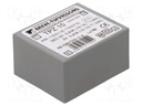 Transformer: mains; 10VA; 115VAC; 6V; 6V; Mounting: PCB; IP00