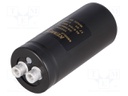 Capacitor: electrolytic; 6800uF; 100VDC; Leads: screw; ESR: 50mΩ