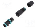 Connector: AC supply; screw terminal; female; TH381; 5.8÷6.9mm