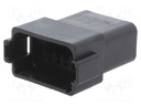 Connector: wire-wire; PX0; plug; male; PIN: 12; IP68; Locking: latch