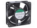 Fan: AC; axial; 230VAC; 120x120x38mm; 165(±10%)m3/h; 45dBA; 2700rpm