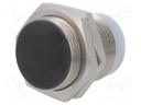 Sensor: inductive; M30; Connection: connector M12; Mat: brass