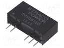 Converter: DC/DC; 1W; Uin: 4.5÷5.5V; Uout: 15VDC; Uout2: -15VDC; SIP7