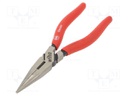 Pliers; for gripping and cutting,half-rounded nose,universal