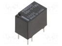 Relay: electromagnetic; SPDT; Ucoil: 12VDC; 0.5A/125VAC; 1A/24VDC