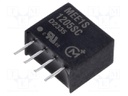 Converter: DC/DC; 1W; Uin: 10.8÷13.2V; Uout: 5VDC; Iout: 200mA; SIP