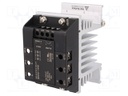 Relay: solid state; Ucntrl: 4÷30VDC; 40A; 48÷480VAC; 3-phase; DIN