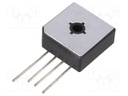 Single-phase bridge rectifier; Urmax: 50V; If: 25A; Ifsm: 400A