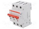 Switch-disconnector; Poles: 3; DIN; 25A; 400VAC; SD200; IP20