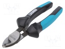 Cutters; L: 165mm; Tool material: steel; Øcable: 12mm; 35mm2