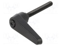 Lever; adjustable; Thread len: 50mm; Lever length: 45mm