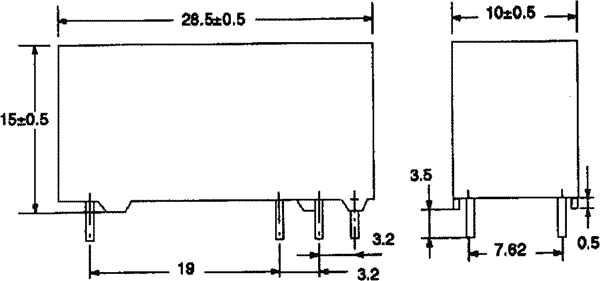 Relay: electromagnetic; SPDT; Ucoil: 24VDC; Icontacts max: 8A; PCB