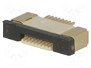 Connector: FFC (FPC); horizontal; PIN: 8; ZIF,top contacts; SMT