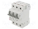 Circuit breaker; 230/400VAC; Inom: 16A; Poles: 3; DIN; Charact: C