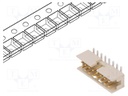 Socket; wire-board; male; Minitek; 2mm; PIN: 16; SMT; on PCBs; 2A