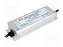 Power supply: switched-mode; LED; 95.76W; 42VDC; 37.8÷46.2VDC