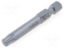 Screwdriver bit; Torx®; TX30; Overall len: 50mm