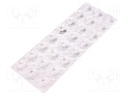 Self-adhesive foot; H: 10.2mm; transparent; polyurethane