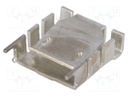 Heatsink: moulded; TO218,TO220; L: 25.4mm; W: 25mm; H: 8.3mm; 18K/W