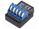 RGB controller; IP20; 5÷12VDC; in housing,in mounting box; P: 1W