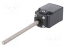 Limit switch; rubber seal,spring, total length 104,5mm; 6A