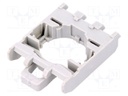 Coupler; 22mm; Platinum; front fixing