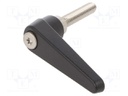 Lever; adjustable; Thread len: 40mm; Lever length: 62mm