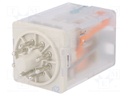 Relay: electromagnetic; DPDT; Ucoil: 110VDC; 10A; max.250VAC; 83g