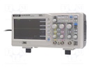 Oscilloscope: digital; Band: ≤100MHz; Channels: 2; 1Mpts/ch