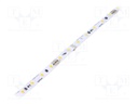 LED tape; 24V; 8mm; 3.7W/m; CRImin: 80; 135lm/W