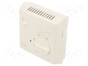 Sensor: thermostat; NO; 10A; Temp: 0÷50°C; wall mount