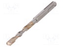 Drill bit; for concrete; Ø: 8mm; L: 110mm; metal; Man.series: PRO 4