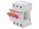 Switch-disconnector; Poles: 3; DIN; 100A; 400VAC; E200; IP10