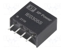 Isolated Board Mount DC/DC Converter, ITE, 1 Output, 1 W, 5 V, 200 mA