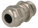 Cable gland; M12; IP68; Mat: stainless steel; Man.series: HSK-INOX