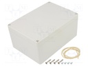 Enclosure: multipurpose; X: 121mm; Y: 171mm; Z: 80mm; Ritec; IP65