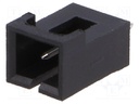 Socket; wire-board; male; 2.54mm; PIN: 2; THT; 2.5A; tinned; -25÷85°C