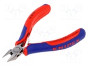 Pliers; side,cutting; Pliers len: 115mm; Cut: with small chamfer