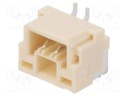 Socket; wire-board; male; GH; 1.25mm; PIN: 2; SMT; 50V; 1A; horizontal