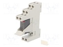Relay: interface; SPDT; Ucoil: 230VAC; Mounting: DIN; Series: CR-P