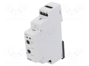 Staircase timer; IP20; 230VAC; SPDT; DIN; 16A; -20÷55°C