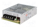 Power supply: switched-mode; modular; 76.8W; 24VDC; 129x97x38mm