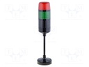 Signaller: signalling column; Colour: red/green; Usup: 20÷30VDC