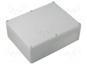 Enclosure: multipurpose; X: 174mm; Y: 224mm; Z: 80mm; polystyrene