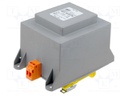 Transformer: encapsulated; 160VA; 230VAC; 115V; 1.39A; 3kg; IP00